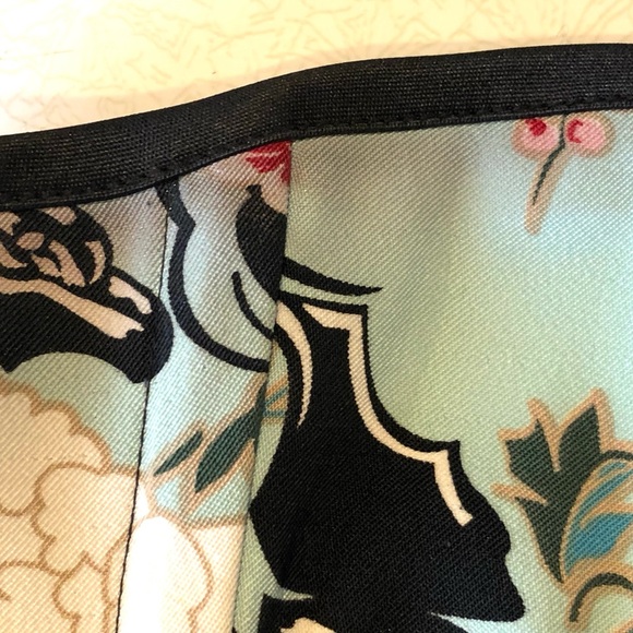 Vintage 90’s Charlotte Russe Floral Cherry Blossom Corset Top - M - Picture 11 of 12